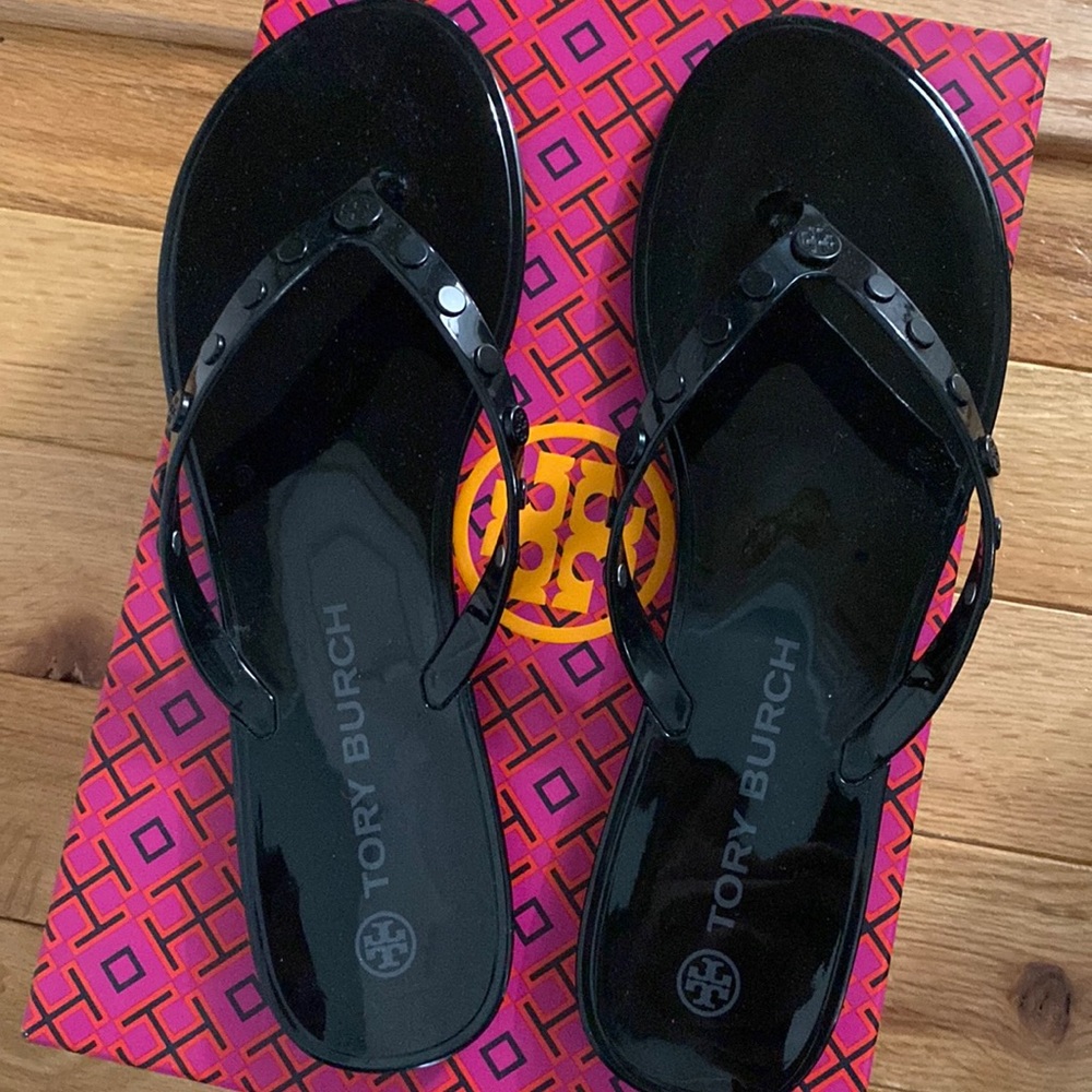 Tory Burch Studded Flip flop sandal